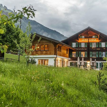 Lenk Lodge - Boutique & Design Hotel Und Apartements Екстер'єр фото
