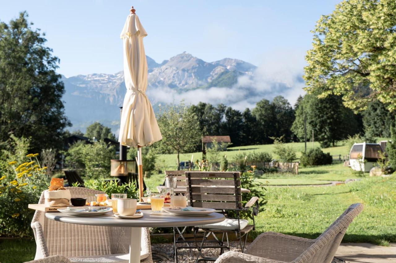 Lenk Lodge - Boutique & Design Hotel Und Apartements Екстер'єр фото